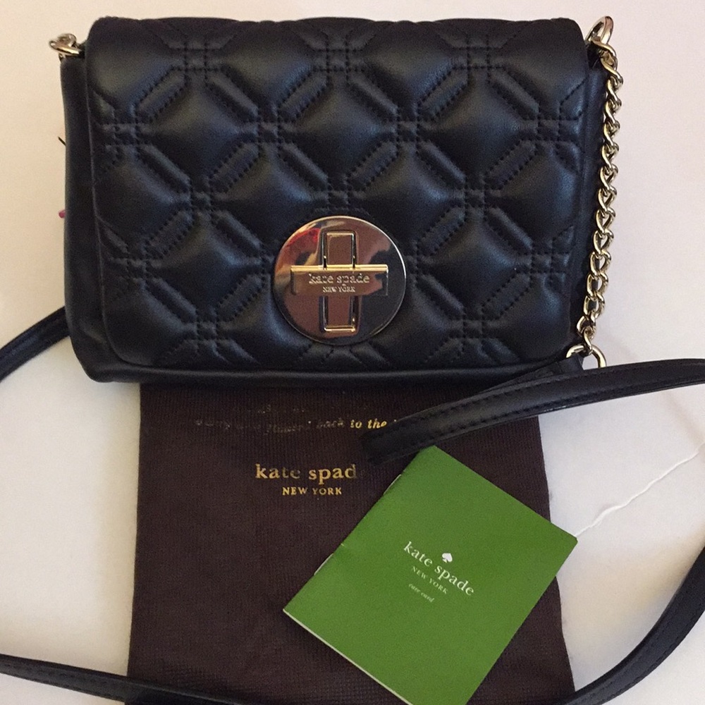 Authentic Kate Spade Leather Shoulder Bag - Picture 1 of 5